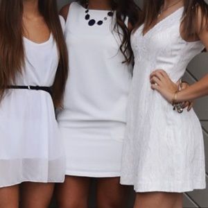 White dress size small